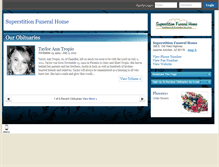 Tablet Screenshot of hosting-24841.tributes.com