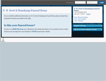 Tablet Screenshot of hosting-4210.tributes.com
