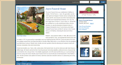 Desktop Screenshot of joycefuneralhome.tributes.com