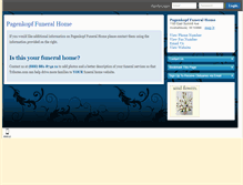 Tablet Screenshot of hosting-23619.tributes.com