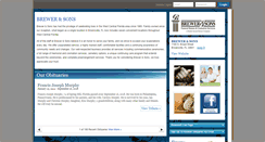 Desktop Screenshot of brewerfuneral.tributes.com