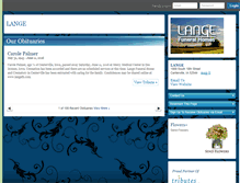 Tablet Screenshot of hosting-24967.tributes.com