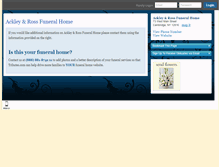 Tablet Screenshot of hosting-11481.tributes.com