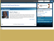 Tablet Screenshot of howardkhill.tributes.com