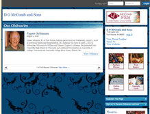 Tablet Screenshot of mccombandsons.tributes.com