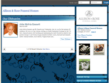 Tablet Screenshot of hosting-24887.tributes.com