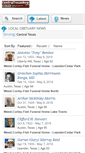 Mobile Screenshot of centraltexasnow.tributes.com