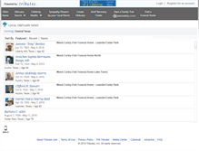 Tablet Screenshot of centraltexasnow.tributes.com