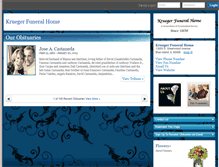 Tablet Screenshot of hosting-22915.tributes.com