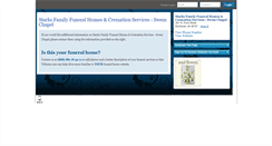 Desktop Screenshot of hosting-tributes-20740.tributes.com