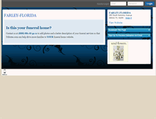 Tablet Screenshot of farleyfuneralhome.tributes.com