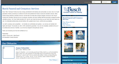 Desktop Screenshot of buschfuneral.tributes.com