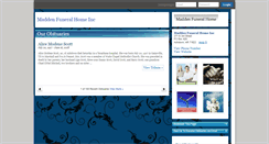 Desktop Screenshot of hosting-417.tributes.com