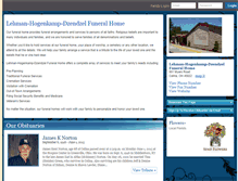 Tablet Screenshot of hosting-12812.tributes.com