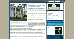Desktop Screenshot of jansenfamilyfuneralhome.tributes.com