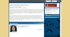 Desktop Screenshot of hosting-4017.tributes.com