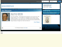 Tablet Screenshot of hosting-24925.tributes.com