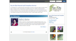 Desktop Screenshot of hosting-3320.tributes.com
